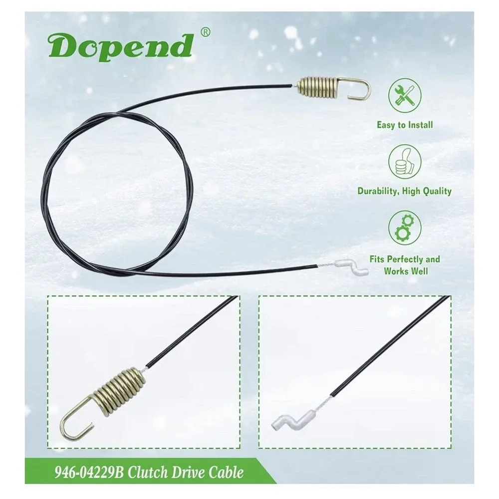 946-04229B Clutch Drive Cable For MTD 746-04229 746-04229B 946-04229 Snowblower